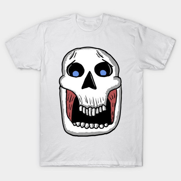 Cartoon Skull T-Shirt-TOZ